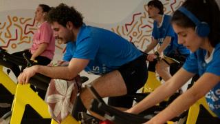 La modalidad de Ciclo-Indoor del Trofeo Rector 2024-25 arranca con éxito