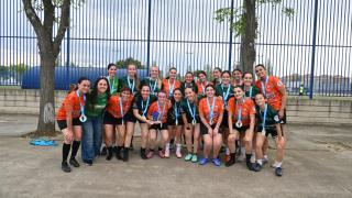 Veterinaria conquista el título de fútbol 7 femenino con una final brillante